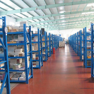 رفوف تخزين فولاذية متعددة المستويات قابلة للتعديل - نظام رفوف بسعة 500 كجم لكل طبقة للمستودعات والتكديس الصناعي - Product Image 5