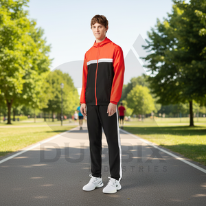 Conjunto Deportivo para Hombre, Talla Grande, Manga Larga, Cierre Completo, Ecológico, Transpirable, para Correr, Venta al Por Mayor, Personalizable - Product Image 3