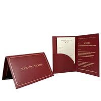 Porte-cartes de luxe personnalisé pour cartes-clés d'hôtel, reçus et billets, idéal pour les cadeaux
