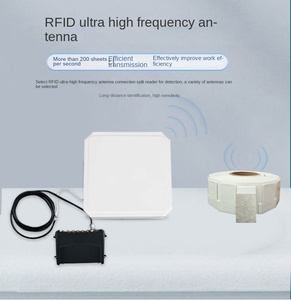 Mini Lector de Tarjetas <span class=keywords><strong>NFC</strong></span> de Escritorio, Puerto USB Tipo-C, Velocidad de 120 Etiquetas/s, 860-960MHz UHF, Lector Inteligente de Etiquetas RFID - Product Image 2