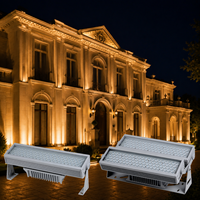 Reflector LED de Aluminio para Exteriores de 575 mm, Impermeable IP66, 120 W/240 W, RGB Blanco, DC/AC, Control DMX512, CRI 85, para Paisajismo y Edificios