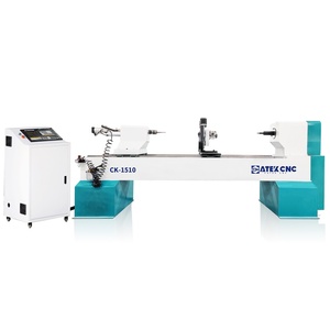 Máquina de torno para hacer tacos de billar CNC con función de alimentación automática <span class=keywords><strong>CK</strong></span> 1510 Máquina de torno de tallado de torneado de madera CNC - Product Image 3