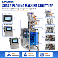 Máquina Automática para Empacar y Envasar en Sobres de 5g de Legumbres, Granos, Cereales, Arroz y Azúcar Blanca para Pequeñas Empresas