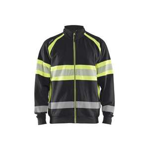 BLAKLADER - 355111589933XL Pull haute visibilité Noir/Jaune-EAN 7330509838785 HI-VIS WORKWEAR - Product Image 1