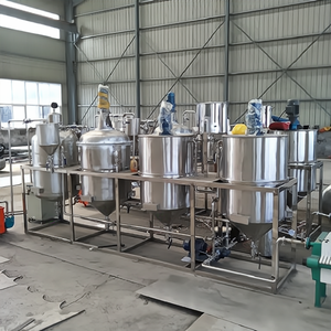 Usine <span class=keywords><strong>de</strong></span> raffinage d'<span class=keywords><strong>huile</strong></span> comestible <span class=keywords><strong>de</strong></span> soja industrielle <span class=keywords><strong>de</strong></span> 1 à 5 tonnes, machine d'extraction et <span class=keywords><strong>de</strong></span> raffinage d'<span class=keywords><strong>huile</strong></span> végétale brute <span class=keywords><strong>de</strong></span> palme - Product Image 4