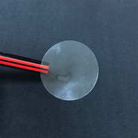 Autocollant d'étanchéité transparent sur mesure prêt à être expédié pour boîtes et sacs, sur feuille plate, autocollant d'étanchéité transparent fini