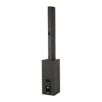 Sistema de altavoces activos LA512 con columna de neodimio para fiestas, con subwoofer activo dual de 12 pulgadas