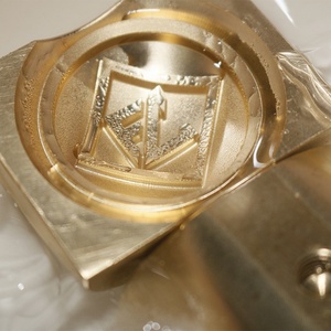 Tampon à glace personnalisé avec logo d'entreprise, moule à glaçons en laiton pour marquage, tampons à glace pour bar et cocktails - Product Image 6