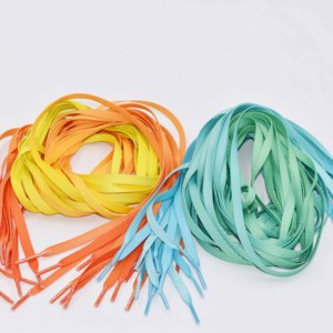 Cordones de poliéster a granel, coloridos, con estampado personalizado, que no se desvanecen - Product Image 1