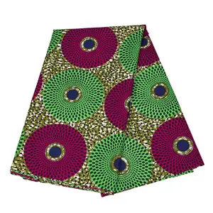 Meilleure vente hollandais 100% coton africain cire imprime tissu Super qualité cire véritable Hitarget