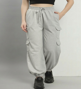 Pantalones Casuales Vintage Lavados para Mujer, Pantalones de Invierno de Cintura Alta, Impermeables, Antiarrugas, de Secado Rápido y Cómodos - Product Image 1
