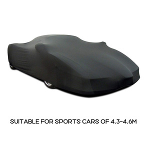 Logo personalizzato Antipolvere Completa Copertura <span class=keywords><strong>Auto</strong></span> Molle di Stirata Elastica Interna <span class=keywords><strong>Auto</strong></span> Della Copertura Dello Spandex Lavabile anti-rughe - Product Image 5