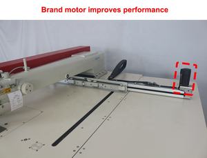 Machine à coudre programmable pour col de chemise, poignets, vestes, collage de rembourrage synthétique, fermetures éclair, moteur, engrenage, noyau - Product Image 6