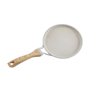 Moda Custom Cookware Cozinha Antiaderente Egg Pan 20cm/ 24cm/28cm Cast Aluminium Crepe Pan