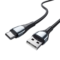 Câble de charge rapide 100W, connecteur en alliage de titane, nylon tressé haute densité, noyau en cuivre épaissi, transfert de données 480 Mbps