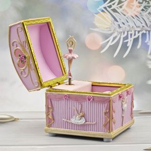 <span class=keywords><strong>Boîte</strong></span> <span class=keywords><strong>à</strong></span> musique ballerine rose de luxe sur mesure de nouvelle conception <span class=keywords><strong>pour</strong></span> femmes et filles, collier, boucles d'oreilles, bracelet, bague, collection de <span class=keywords><strong>bijoux</strong></span> - Product Image 1