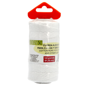 Spago di cotone per macellaio 100 gr. Rotolo O/1,50 mm. - Product Image 1