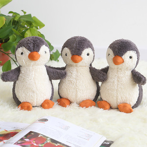 All'ingrosso pinguino grigio bambole di peluche divertenti simpatiche Custom peluche morbido peluche animali giocattoli per bambini per regali per bambini - Product Image 1