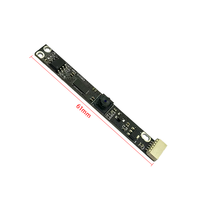 Módulo de Cámara USB Ultrafino de 100W 720P MJPG/YUV, 61x6.5mm, 61 FOV, CMOS de 1/5'', para Uso en Interiores, Dispositivos Inteligentes Pequeños