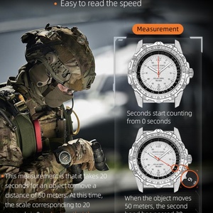 NORTH EDGE EVOQUE 2 Men Watch Waterproof 50M Men's Sport Wristwatches Solar Power Luminous Enviormentally <b>Clock</b> Watch - Product Image 4