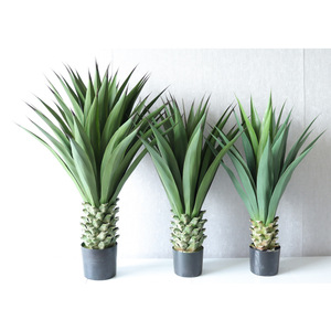 80cm, 90cm, 100cm, 120cm, 150cm, 180cm, 210cm, plantas artificiales, tacto Real, árbol en maceta muy realista, hoja grande, árbol de bonsái de Sisal - Product Image 6