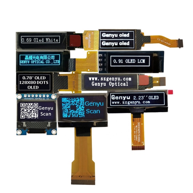 Yellow Blue White 2.42Inch 1.3 Oled I2C Iic 4 Wires Spi 1.54 Ssd1306 Pmoled 128*64 0.96 Inch Oled Display Module