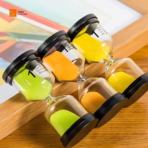 Tốt Nhất Bán Kính Hiện Đại Silicon Đồng Hồ Cát Bàn Đồng Hồ <span class=keywords><strong>1</strong></span>/3/<span class=keywords><strong>5</strong></span>/15/20/30 Phút Cát Hẹn Giờ Phong Cách Truyền Thống Gỗ Trang Trí - Product Image 6