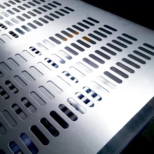 באיכות גבוהה נירוסטה גיליון מחורר ss 201 316 304 צלחת רשת מתכת ניקוב - Product Image 5