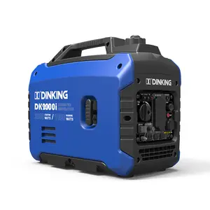 Dinking Silent Generator 2kW Inverter Power Generator Portable Gasoline Engine Gneset Top Selling Smart Generator, DK2000i