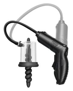 2-in-1 Pistol Style Vakuum Anal Pump Court Saugen und Anus Massage Elektrische Handpumpen andere Massage produkte Anal Plug - Product Image 5