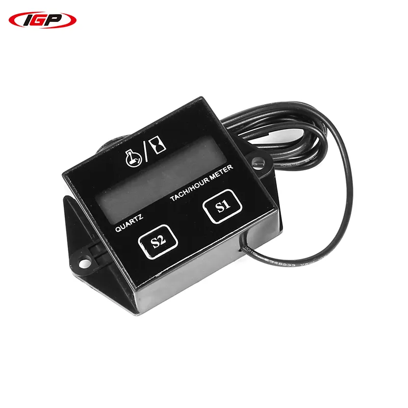 LCD-Anzeige Digital Motor Tach Hour Meter Drehzahl messer für Motorrad Motorhub Motor Auto Boot