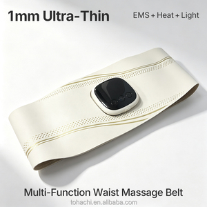 EMS TENS <b>Red</b> Light Green Light Waist Massager <b>Belt</b> Heating EVS Massage <b>Belt</b> Cordless Wireless Massage <b>Belt</b> - Product Image 1