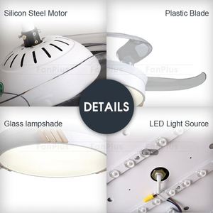 Marrón <span class=keywords><strong>ventilador</strong></span> de <span class=keywords><strong>techo</strong></span> con luz - Product Image 6