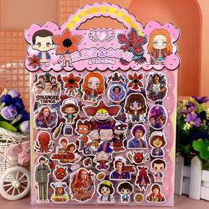 Pegatinas Acrílicas 3D Luminosas <span class=keywords><strong>de</strong></span> Dibujos Animados, Resistentes al Agua, Ecológicas, Lindas, con Forma <span class=keywords><strong>de</strong></span> Corazón, Regalo para Niñas, Decoración para Vasos, <span class=keywords><strong>Stranger</strong></span> <span class=keywords><strong>Things</strong></span> - Product Image 3