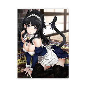 Tùy Chỉnh Thăng Hoa In Ấn Sexy Anime Cô Gái Chàng Trai Poster Hot Bán Nhỏ Giấy Trang Trí Nội Thất Cho Phòng Autocollant 85x28 - Product Image 2