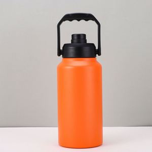 Botella de Agua de Acero Inoxidable de Gran Capacidad de 3.8L (128oz), Termo con Espacio para Cubos de Hielo, Jarra para Mantener Bebidas Frías - Product Image 3