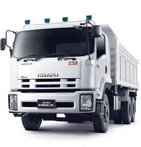 รถบรรทุก isuzi FVZ รถดั้มข้อมูลสำหรับการส่งออกรถบรรทุก6x4 240hp ใหม่2023