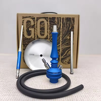 Ensemble de chicha Hoob Mars Mini de haute qualité, cadeau Xhoob, chicha en métal, mobilier de salon, bar, restaurant, club, fumer du shisha, chicha