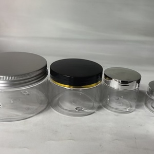 Nuevo Diseño de Envase Cosmético Rosa de Lujo, Envase Vacío para Crema Corporal y Exfoliante de 200 ml, 250 ml, 8 oz, 500 ml, Tarro de Plástico PET con Tapa Dorada - Product Image 3