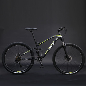 Vélo de montagne JINT 29 pouces en alliage d'aluminium avec freins hydrauliques, fourche à suspension, vélo tout-terrain pour adultes - Product Image 1
