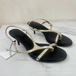 2026 New Style Women's Round-Toe <b>High</b> Heel Sandals - Fashionable, Trendy, Sexy Outdoor <b>High</b>-<b>Top</b> Rubber-soled Women's Sandals - Product Image 3