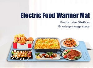 Plaque chauffante électrique portable et pliable <span class=keywords><strong>en</strong></span> silicone pour aliments, idéale pour les fêtes, les voyages et la <span class=keywords><strong>cuisine</strong></span> - Product Image 3