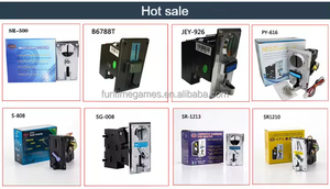 ماكينة لعبة دافع العملات المعدنية بجهد 24 فولت مع مادة بلاستيكية بمحرك بستة فتحات ضمان لمدة سنة واحدة - Product Image 4