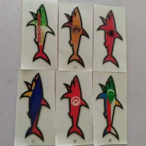 Pegatinas 3D de PVC Impermeables con Diseño de Dibujos Animados Paul Et Shark, Decoraciones DIY para Móviles, Maletas, Tablets y Refrigeradores, Resistentes a Impactos, 2026 - Product Image 1