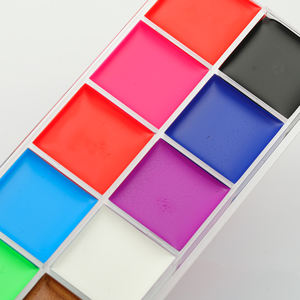 Body Art <span class=keywords><strong>Professionnel</strong></span> Peinture UV à Base d'Huile <span class=keywords><strong>Carnaval</strong></span> Déguisement Fête Flash Tatouage Visage 12 Couleur Kits de Peinture Corporelle Vente en Gros - Product Image 3