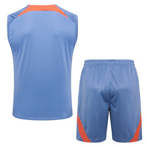 Conjunto de traje de entrenamiento de fútbol de calidad tailandesa 2025, chaleco de fútbol sublimado transpirable y baberos, gran oferta, ropa de fútbol - Product Image 4