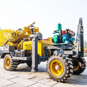 Plateforme de forage de puits pneumatique et hydraulique 100m-600m Machines avec composants moteur et pompe - Product Image 1