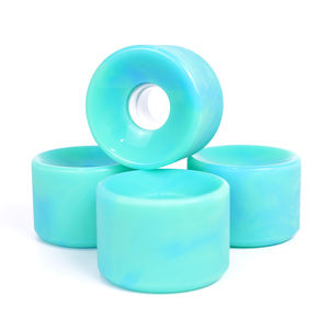 <span class=keywords><strong>Surf</strong></span> <span class=keywords><strong>Skate</strong></span> 78A 65mm, logotipo personalizado, Color mezclado, ruedas de tabla larga - Product Image 5