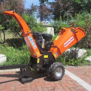 Trituradora de Madera a Gasolina de 15 HP GS120, Máquina para Triturar Ramas, Trituradora de Madera para Jardín y Granja, Trituradora de Madera con Motor - Product Image 3