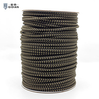 Cordon élastique en latex camouflage de 4 mm, 100 m/rouleau, corde de bâche durable et écologique pour tentes et camping